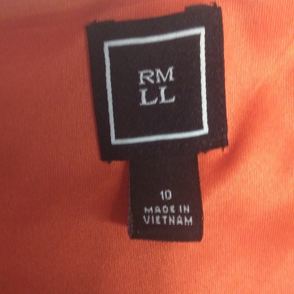 EUC RM LL full zip cap sleeve dress - Picture 4 of 8